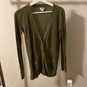 Khaki cardigan
